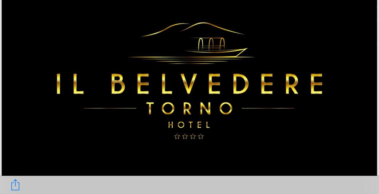 Il Belvedere Торно Экстерьер фото